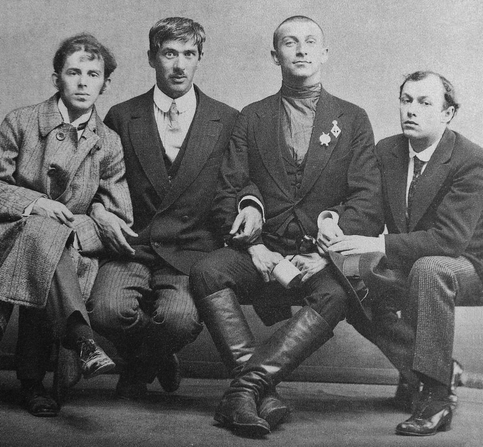 Osip Mandelstam, Korney Chukovsky, Yury Annenkov, 1914;